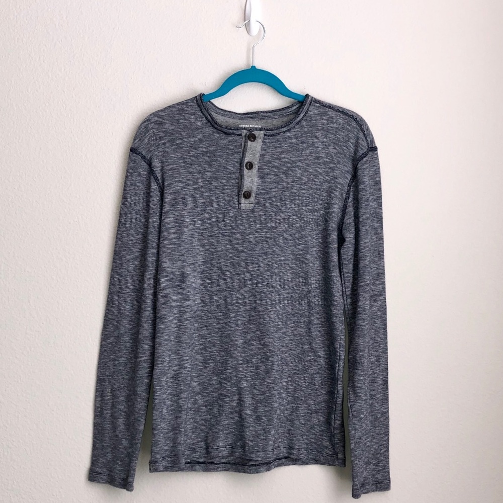 Banana Republic | Blue/Gray Men’s Shirt